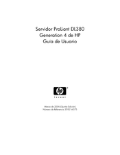 HP ProLiant DL380 Guía De Usuario