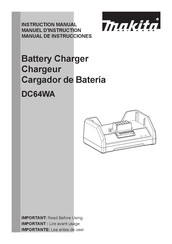 Makita DC64WA Manual De Instrucciones