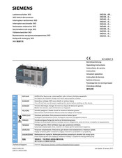 Siemens 3KD52-0 Serie Instructivo