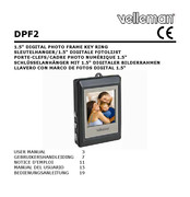 Velleman DPF2 Manual Del Usuario