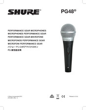 Shure GEAR PG48 Manual De Instrucciones