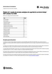 Allen-Bradley 5094-IF4IHSXT Instrucciones De Instalación