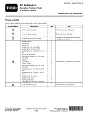 Toro 140-8815 Instrucciones De Instalación