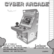 LEXIBOOK CYBER ARCADE JL2940 Manual De Instrucciones