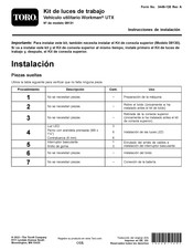 Toro 08131 Instrucciones De Instalación