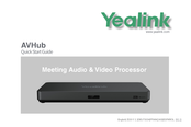 Yealink AVHub Guia De Inicio Rapido