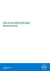 Dell XPS 9320 Manual De Servicio