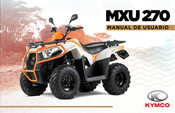 KYMCO MXU 250 Manual De Usuario