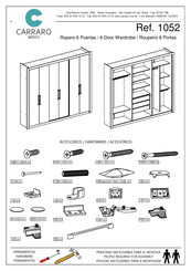 CARRARO Moveis 1052 Instrucciones De Montaje