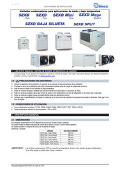 Grupo DISCO SZXD-42 DUO mini Guía Rápida De Instalación