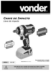 vonder ICIV 1807 Manual