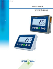 Mettler Toledo IND231 Manual De Instrucciones