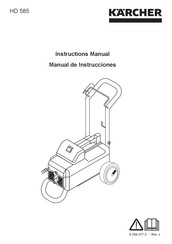 Kärcher HD 585 Manual De Instrucciones