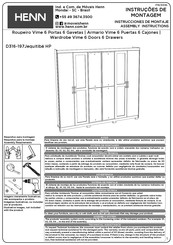 HENN Vime D316-197 Instrucciones De Montaje