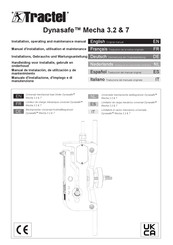 Tractel Dynasafe Mecha 7 Manual De Instalación, De Utilización Y De Mantenimiento
