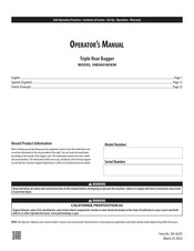 MTD 19B30018OEM Manual Del Operador