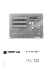 HEIDENHAIN TNC 122 Modo De Empleo