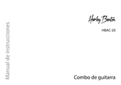 thomann Harley Benton HBAC-20 Manual De Instrucciones