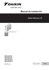Daikin Altherma 3 R F ERLA16D V3 Serie Manual De Instalación