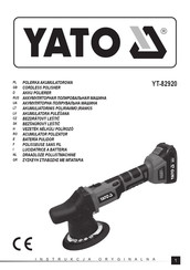 YATO YT-82920 Manual De Instrucciones