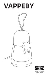 IKEA VAPPEBY Manual De Instrucciones