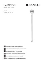 Il Fanale 301.B5 Instrucciones De Instalacion Y De Uso