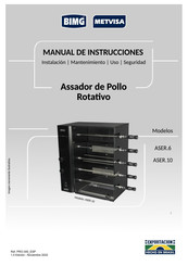 BIMG METVISA ASER.10 Manual De Instrucciones