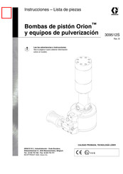 Graco Orion 234084 Instrucciones - Lista De Piezas