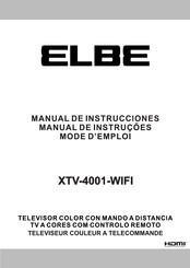 ELBE XTV-4001-WIFI Manual De Instrucciones