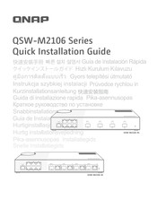 QNAP QSW-M2106-4S Guía De Instalación Rápida