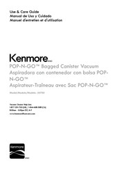 Kenmore POP-N-GO 23750 Manual De Uso Y Cuidado