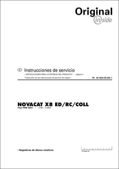 Poettinger NOVACAT X8 ED Instrucciones De Servicio