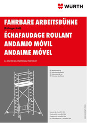 Würth 0962 940 607 Manual Del Usuario