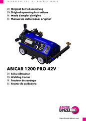 Abicor Binzel ABICAR 1200 PRO 42V Manual De Instrucciones