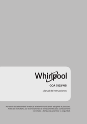 Whirlpool GOA 7523NB Manual De Instrucciones