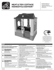 Step2 NEAT & TIDY COTTAGE HOMESTYLE EDITION Manual De Instrucciones