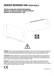 ZYMBO REVERSO HW Serie Manual De Instalacion Y Uso