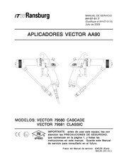 Ransburg VECTOR 79581 CLASSIC Manual De Servicio