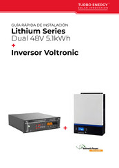 Turbo Energy Lithium Serie Guía Rápida De Instalación