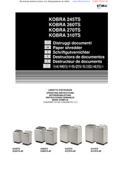 Kobra K245TS-AF Instrucciones De Manejo