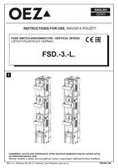 OEZ FSD-3-L Serie Instrucciones De Uso