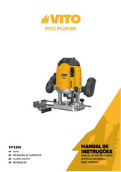 VITO PRO POWER VIT1200 Manual De Instrucciones