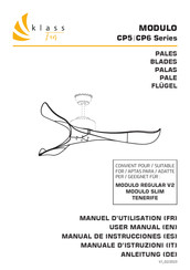 KLASS Fan CP6 Serie Manual De Instrucciones