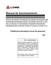 LGMG AS0612 Manual De Funcionamiento