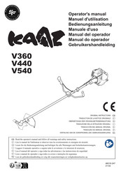 SF KAAZ V360 Manual Del Operador