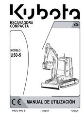 KUBOTA U50-5 Manual De Utilización