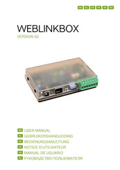 Fancom WEBLINKBOX Manual Del Usuario