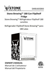 STONE BREWING SWB180SB00 Manual Del Propietário