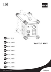 GYS EASYCUT 30 FV Manual Del Usuario