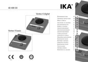 IKA Vortex 4 digital Indicaciones De Seguridad